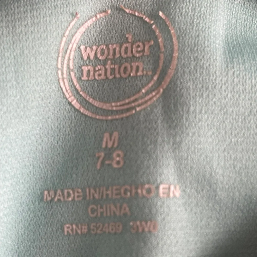 Wonder Nations Girls One Piece Swimsuit Boho Pink Size M 7/8‎